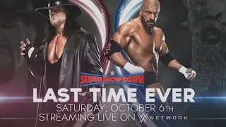 Triple h vs Undertaker Last time ever | WWE Super show down Promo