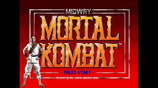 Mugen Mortal Kombat Komplete (MK1) - Kano Deathless Playthrough