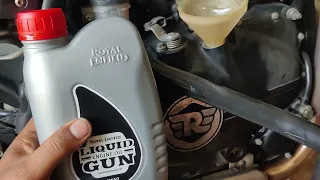 Royal Enfield Himalayan Engine oil Change for Long Ride 🏍️🏍️🧳🧳