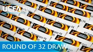 UEFA Europa League round of 32 draw in full