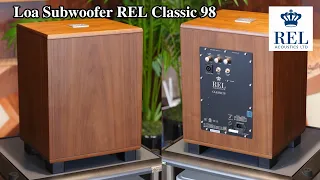 Loa Subwoofer REL Classic 98 - Phiên Bản Retro Vỏ Gỗ Quá Đẹp - Siêu Trầm Xuống Cực Sâu