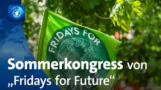 Treffen von Klimaschutzaktivist:innen in Lüneburg: Sommerkongress von "Fridays for Future" startet