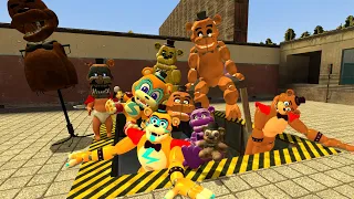 MEGA DESTROY FNAF Security Breach School of Animatronics Chica's New Friends