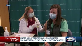 Volunteers needed to help staff vaccination sites
