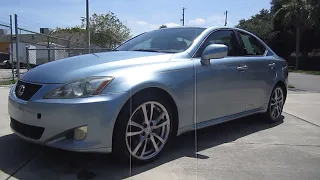 SOLD 2008 Lexus IS 350 Sport VVT-I Meticulous Motors Inc Florida For Sale