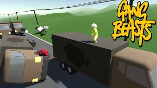 Gang Beasts - Truck Demolition [Father and Son Gameplay]