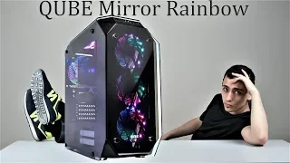 Обзор корпуса Qube Mirror Rainbow  //  #ARTLINE #КАК #ПК