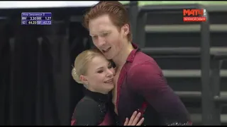 Evgenia Tarasova Vladimir Morozov SP WC 2019