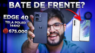 CHEGOU! Vai desbancar o S21 FE? Motorola Edge 40, IP68, ótimas câmeras e processamento