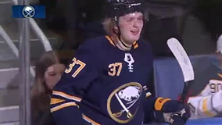 Casey Mittelstadt Goal vs Edmonton Oilers (3/4/2019)