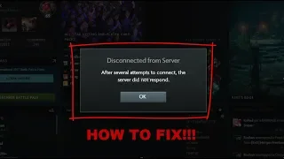 ErEr TV: After Several Attempts to Connect, the Server Did Not Respond [FIX 2019] DOTA 2