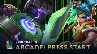 Arcade 2015: PRESS START | Skins Trailer - League of Legends