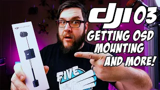 How to get DJI O3 OSD, mounting the air unit, and lots of other tips if you just bought this!