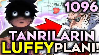 TANRILARIN LUFFY PLANI! DRAGON'UN GÖLGESİ l ROGER & GARP'IN SÖZÜ! ONE PİECE 1096 MANGA İNCELEMESİ