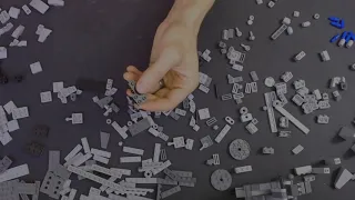 Metal Gear Lego Rex Build Time-lapse