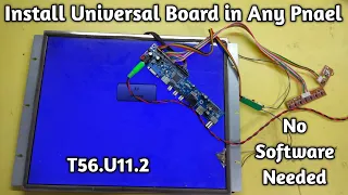 Install Universal Board in Any Panel No Need Software