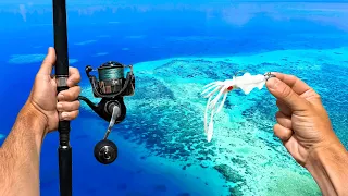 Fishing The World's LARGEST Reef!