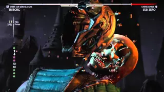 Mortal Kombat X cyber subzero combo