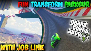 🔴Only 00.9873% Players Can WIN This IMPOSSIBLE Car Parkour Race in GTA 5!            [With JOB LINK]