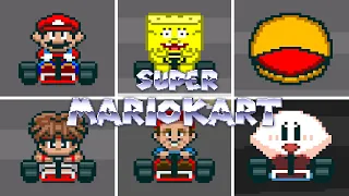 Mario Kart with HADOUKENS? Super Mario Kart ▶The BEST Hacks Vol. 1