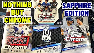 🤩 Nothing But Chrome Sapphire Edition - 2020 Baseball Cards Break