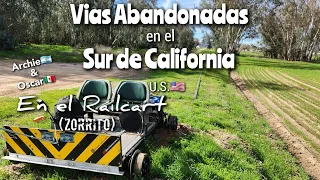 AVENTURAS en RAILCART (Menifee-Winchester-Egan)  [CC] english sub