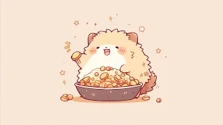 Cheerful 🦔 lofi chill【Cute lofi music mix】🍪 chill / relax / calm / stress relief