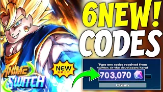 DON'T MISS 💥 ANIME SWITCH CODES - CODES FOR ANIME SWITCH - ANIME CODES ROBLOX