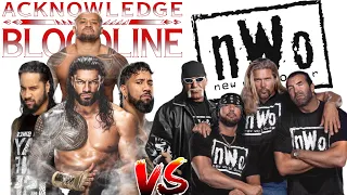 WWE 2K22 Bloodline vs NWO Elimination Tag Team Match! (Epic Gameplay)