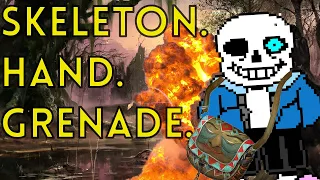 SKELETON HAND GRENADE - Low Level Combo | Weird Things You Can Do In Dungeons & Dragons #shorts
