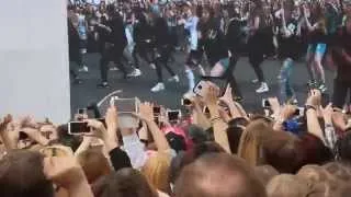 [140614] BTS in Russia, Flashmob