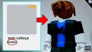 como fica sem cabeça no Roblox forma fácil 😎