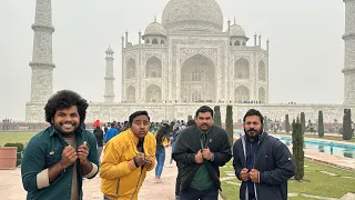 తాజ్ మహల్ కి పోయినం 😁🚊Delhi |  Sarojini market | Anil geela vlogs | My village show | Telugu vlogs