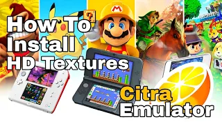How To Install HD Texture Pack In Citra Emulator