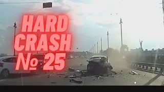 HARD CAR CRASH / FATAL CRASH / FATAL ACCIDENT / IDIOTS IN CARS - COMPILATION № 25