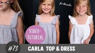 Top oder Kleid aus Musselin ganz einfach selber Nähen DIY-Näh-Tutorial