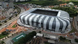 NO DIA DO ANIVERSÁRIO DE BH, IMAGENS DA OBRA MAIS LINDA DA CIDADE!