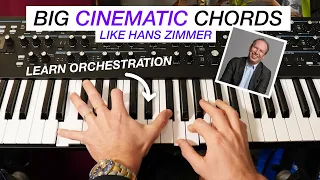 Easy BIG Cinematic Chords like Hans Zimmer 🎼 Orchestration