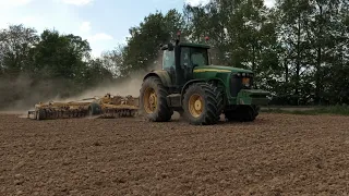 Setí Kukuřice🌽, John Deere 8520 a JCB Fastrac 4220