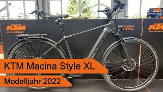 KTM Macina Style XL - Modelljahr 2022