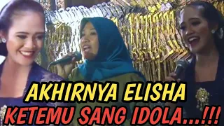 Akhirnya Elisha Ketemu Idolane....!