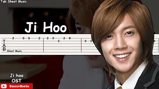 Boys Over Flowers - Ji Hoo Guitar Tutorial