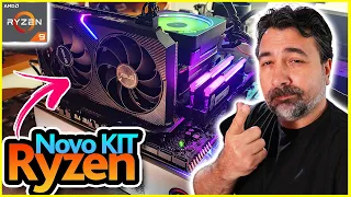 🔥 O MELHOR KIT PARA MINERAÇÃO DE DERO - RYZEN 9 3900 ASUS TUF B550M - CPU MINING CPU MINER