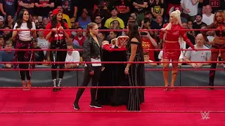 Ronda Rousey ataca a Stephanie McMahon - WWE Raw 20/08/2018 (En Español)