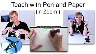 Teach with Pen and Paper in Zoom