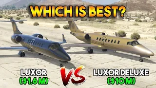 GTA 5 ONLINE : LUXOR vs LUXOR DELUXE (WHICH IS BEST?)