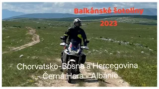 Balkánské nejen šotoliny - offroad s Africa Twin 1100 v Chorvatsku, Bosně, Černé Hoře a Albánii