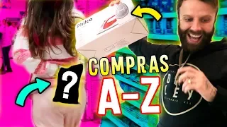 COMPREI TUDO EM ORDEM ALFABÉTICA NO SUPERMERCADO