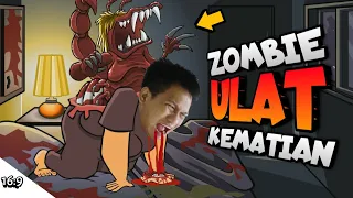 CACING KECIL BERCITA CITA MENJADI MONSTER! Cacing Zombie [SUB INDO] ~Horror Puzzle Imut Comel