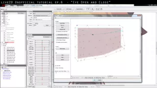 Live2D Cubism 2.0 tutorial (2015) - Ep.06 "Eye Open and Close"